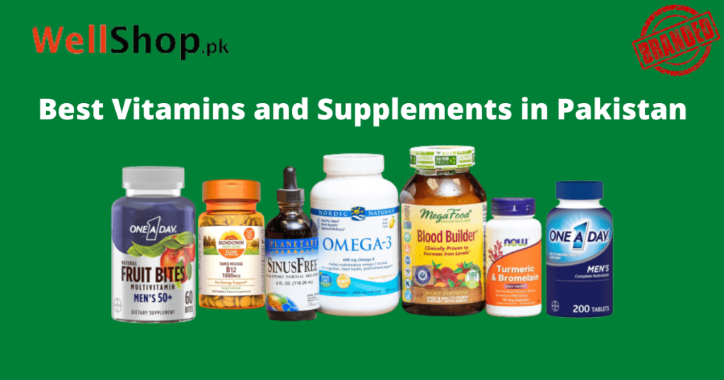 Branded Vitamins and Supplements Online in Pakistan