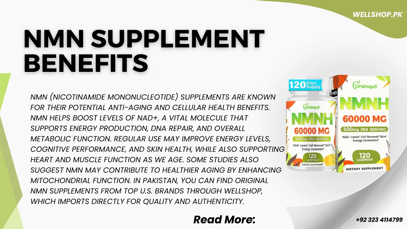 NMN Supplement Benefits