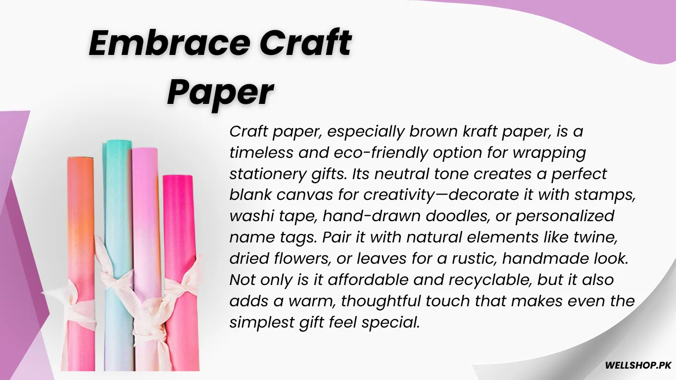 Embrace Craft Paper: