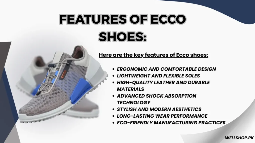 Features of Ecco Shoes: