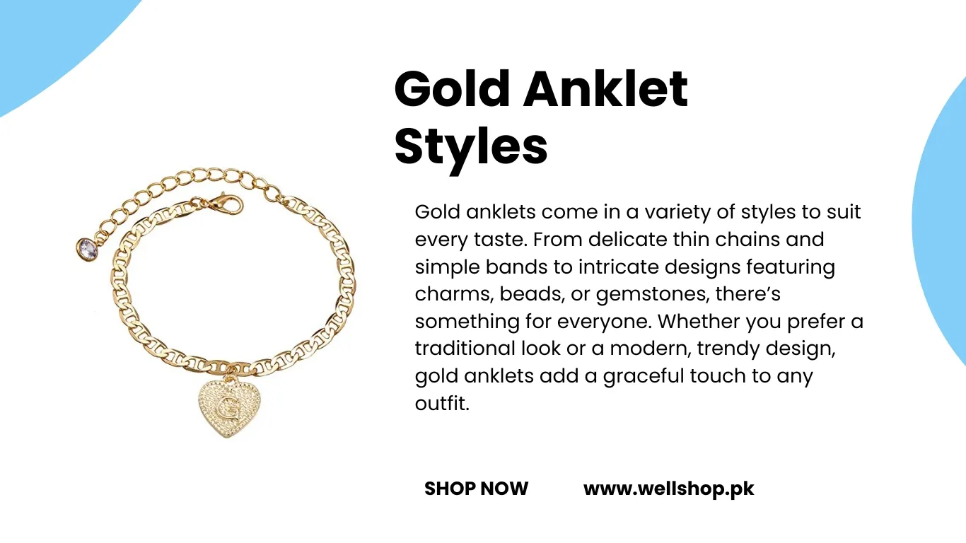 Gold Anklet Styles