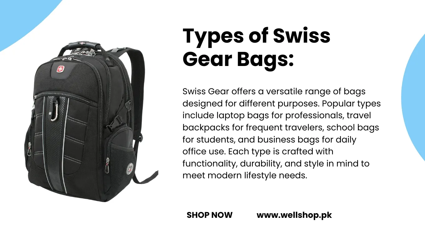 Types of Swiss Gear Bags: