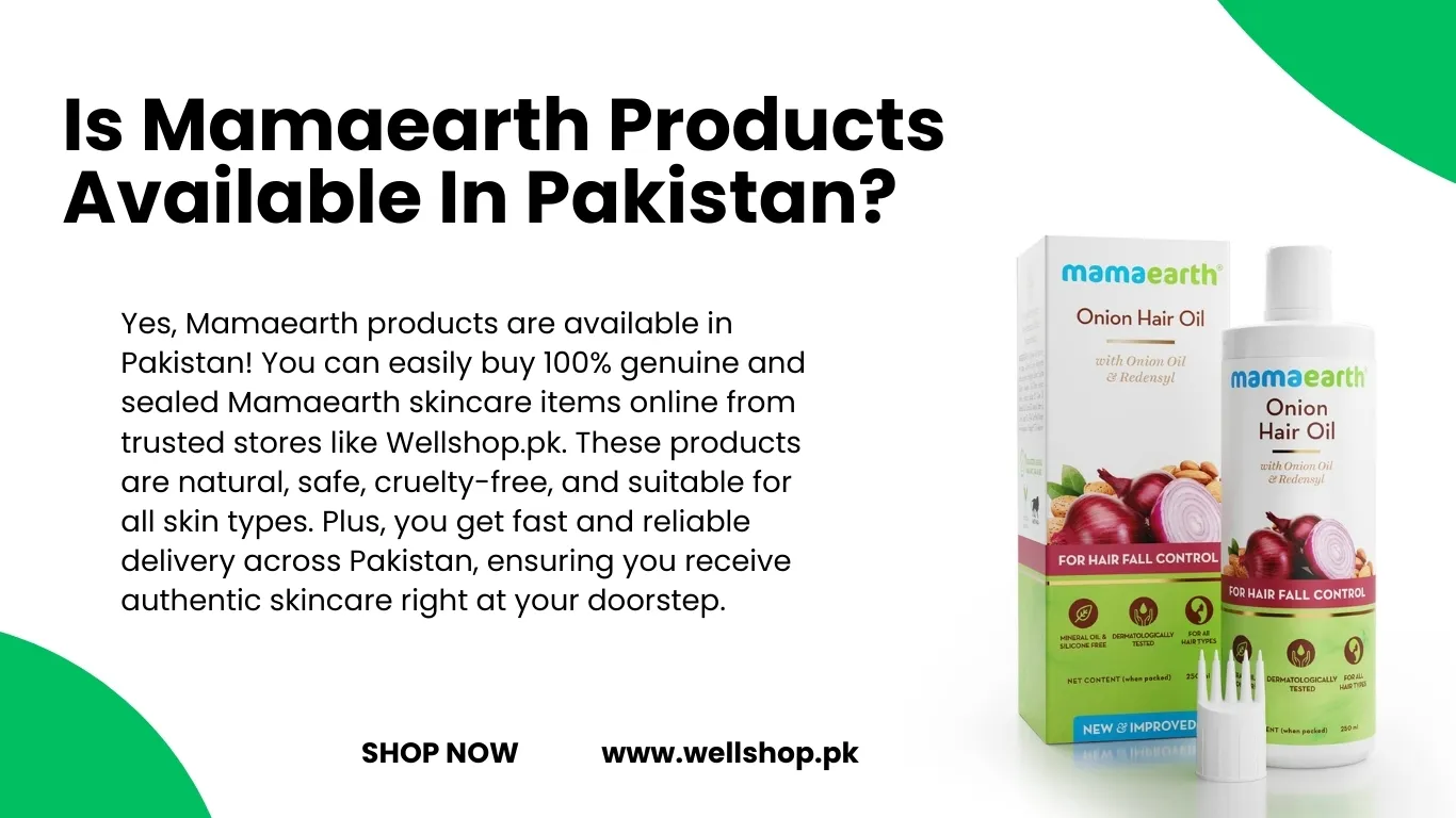 Is Mamaearth Products Available In Pakistan