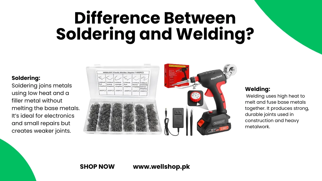 Difference Between Soldering and Welding?