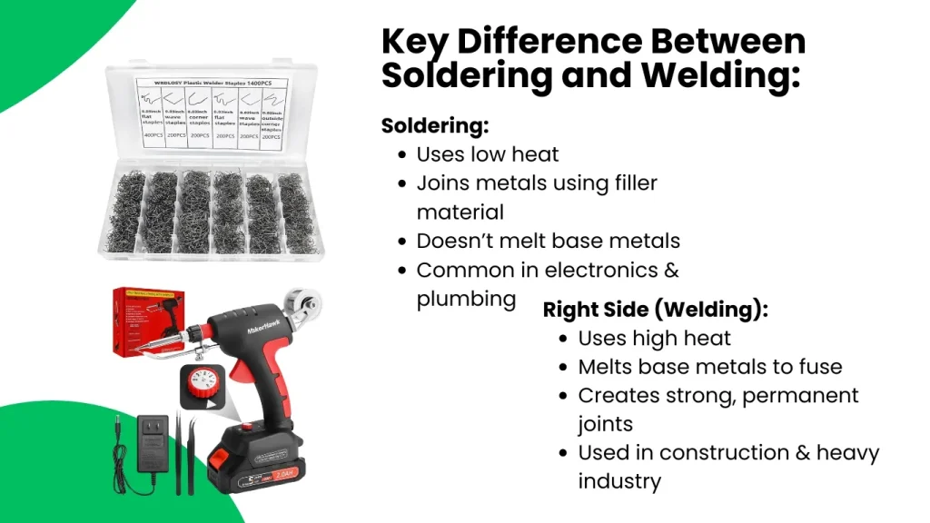 Key Difference Between Soldering and Welding: