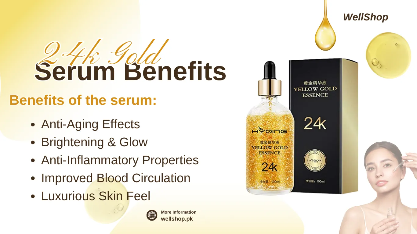 24k Gold Serum Benefits