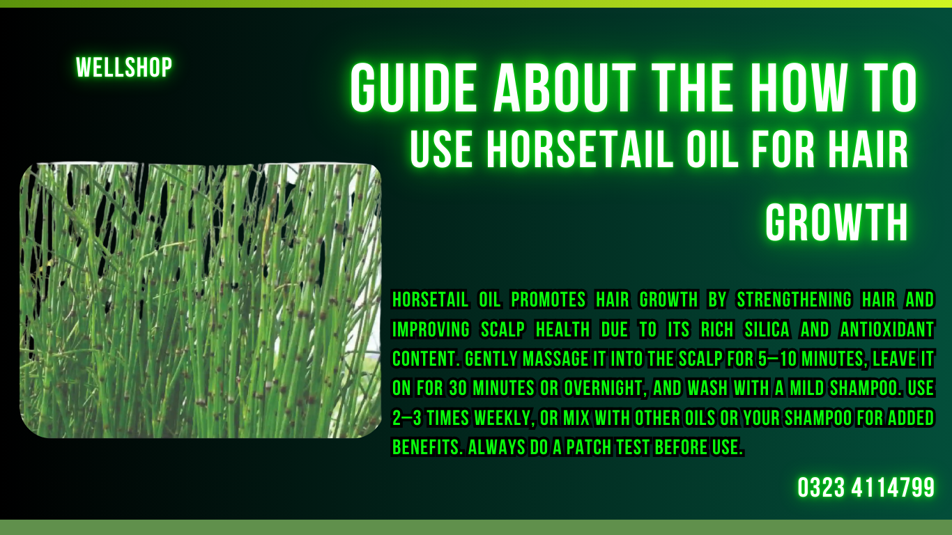 Guide About The How To Use Horsetail Oil For Hair Growth