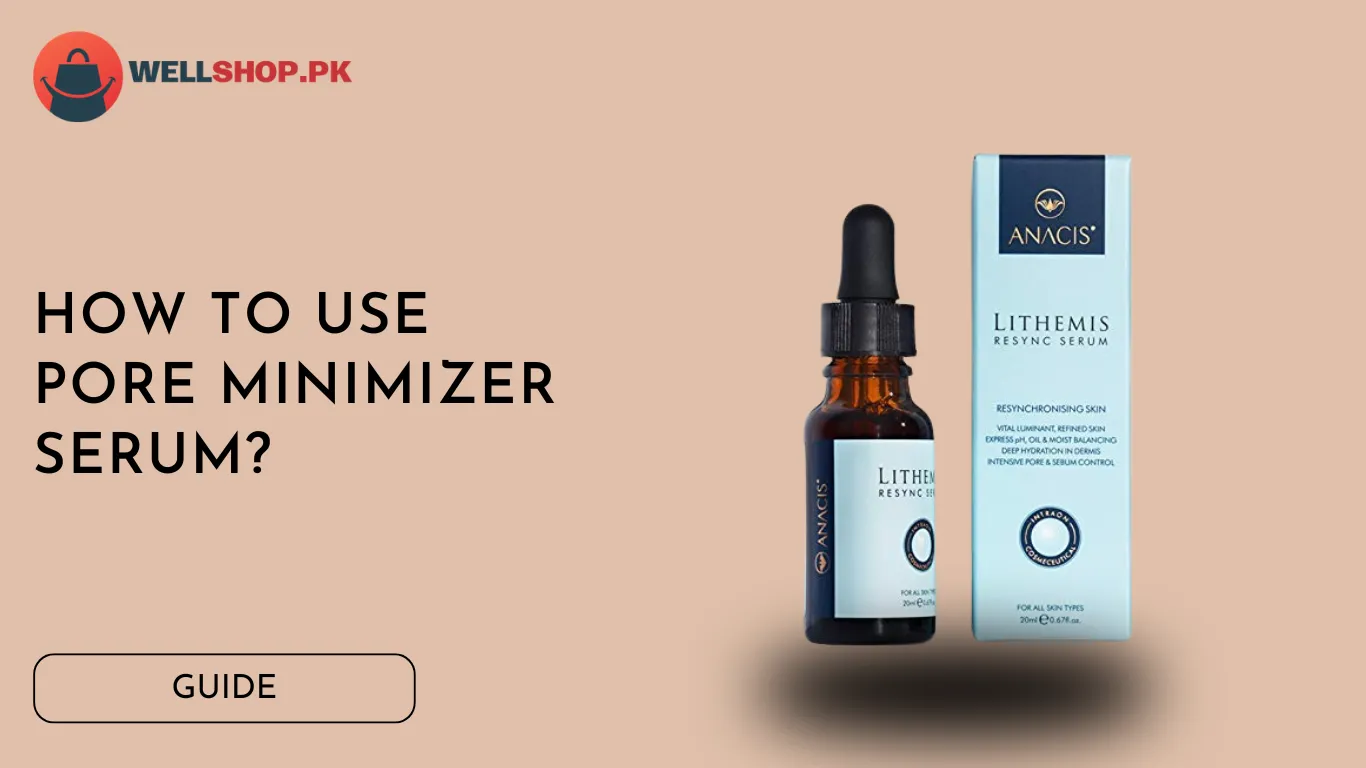 how to use pore minimizer serum