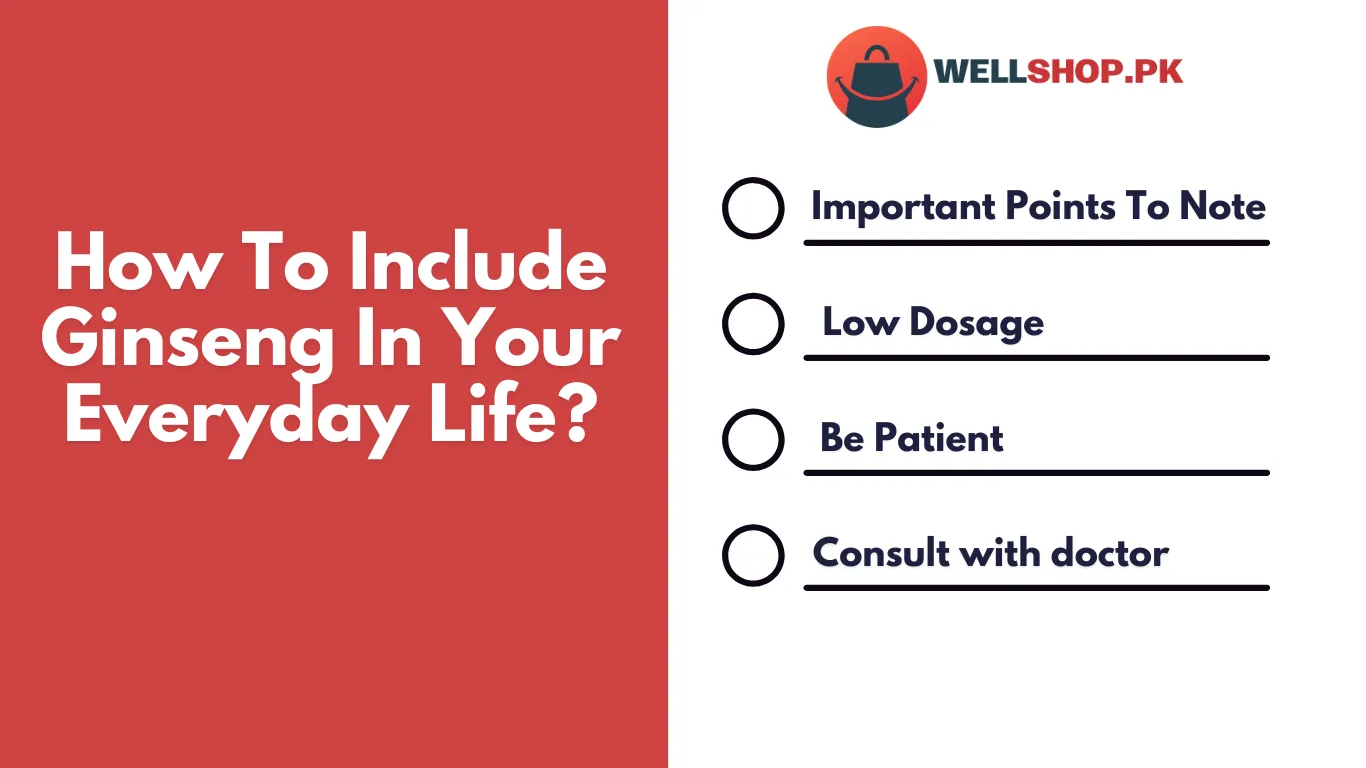 How To Include Ginseng In Your Everyday Life