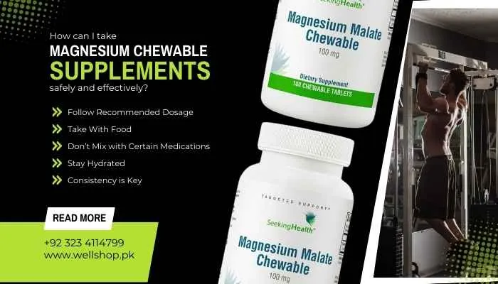 How should I take magnesium chewable supplements