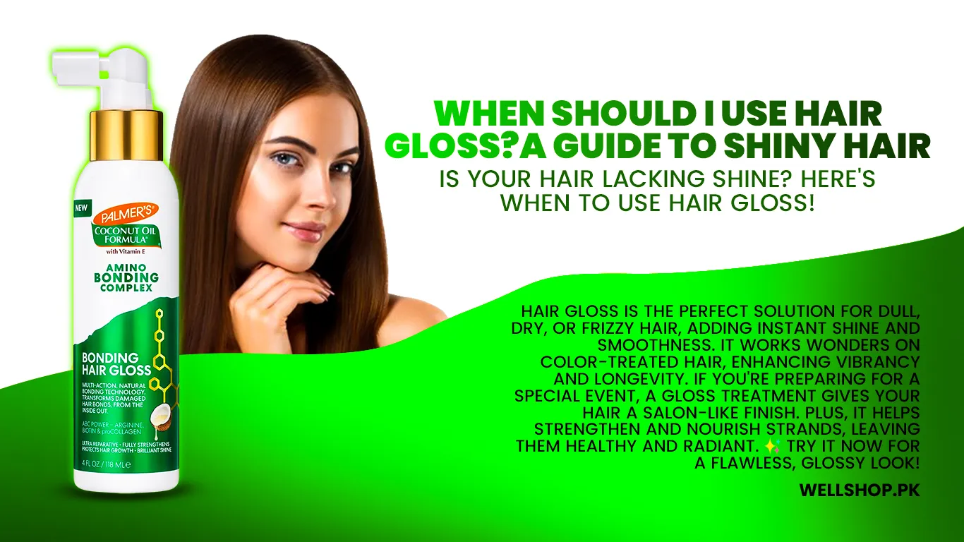 When Should I Use Hair Gloss