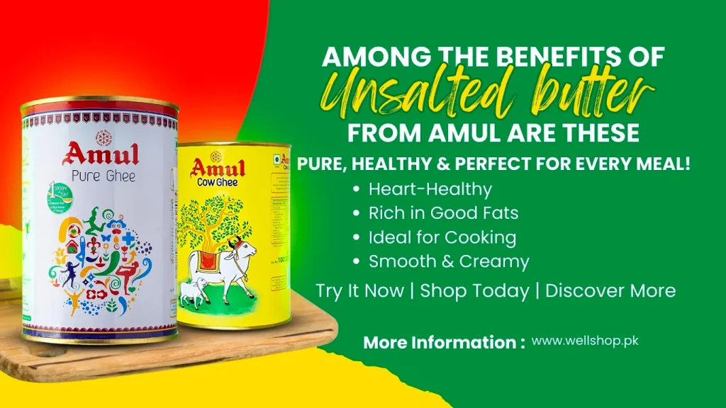Among the benift Amul Butter