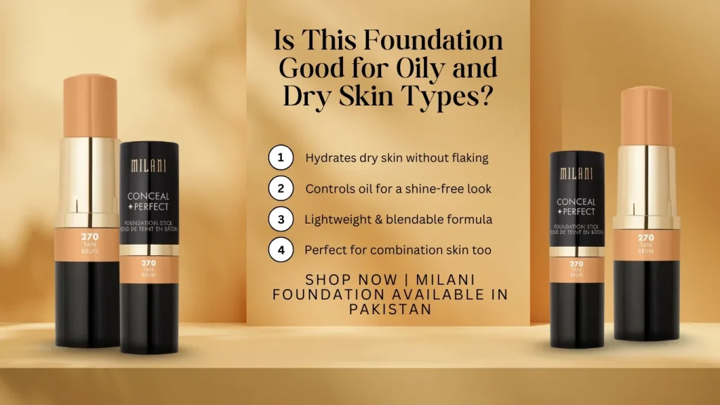 Is This Foundation Good For Oily and Dry Skin Types?