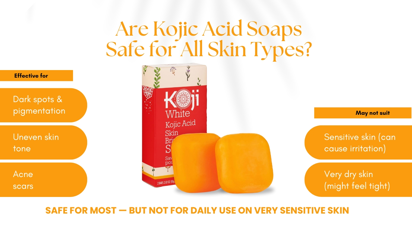 Are Kojic Acid Soaps Safe for All Skin Types
