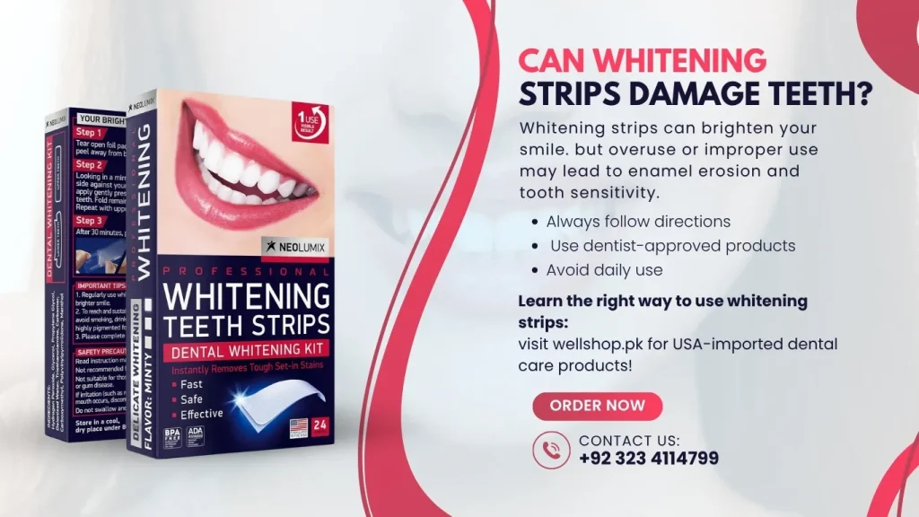 Can Whitening Strips Damage Teeth? Explore