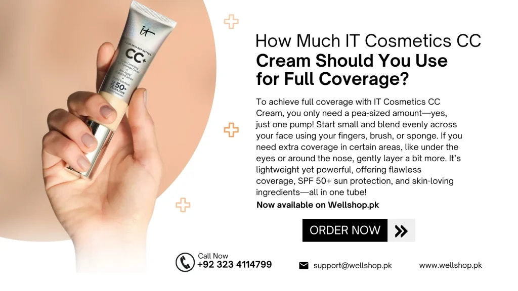 How Much IT Cosmetics CC Cream Should You Use For Full Coverage?