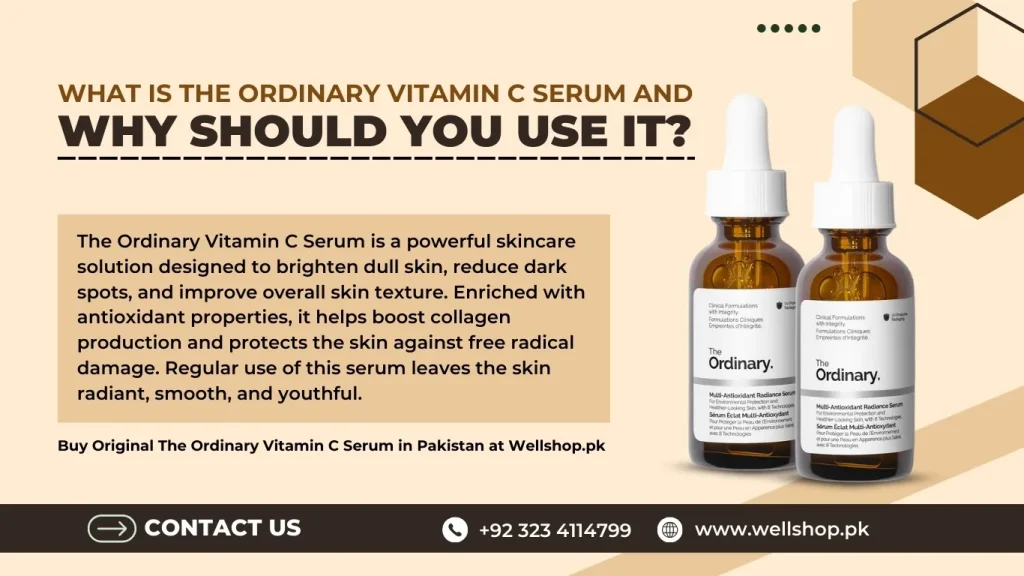 The Ordinary Vitamin C Serum for bright, healthy skin
