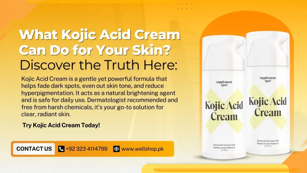 What Kojic Acid Cream Can Do For Your Skin