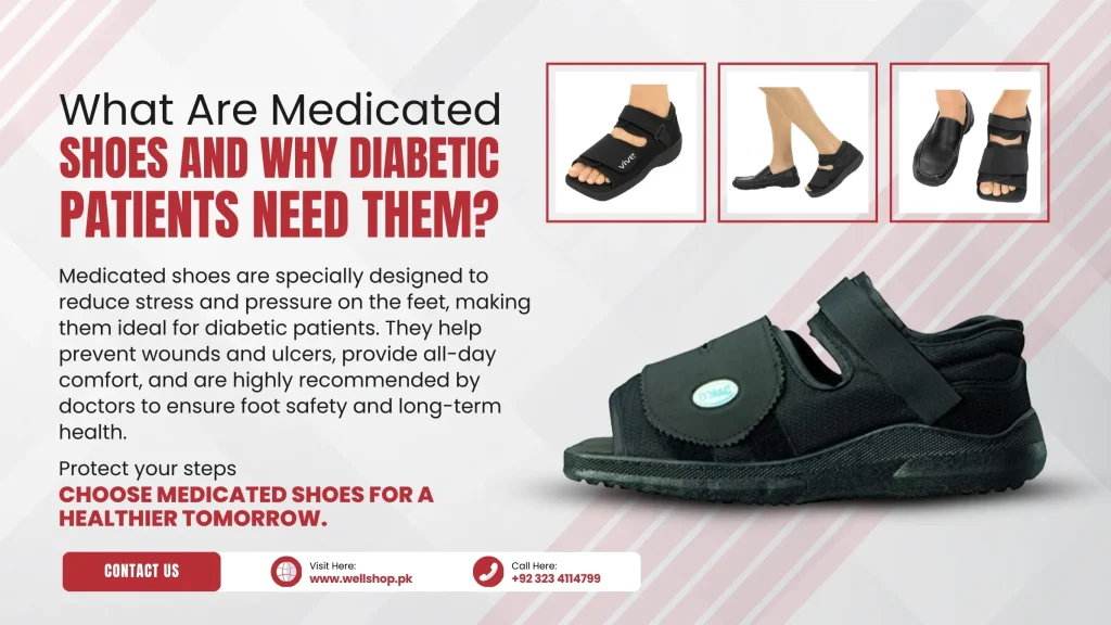 What Are Medicated Shoes and Why Diabetic Patients Need Them?