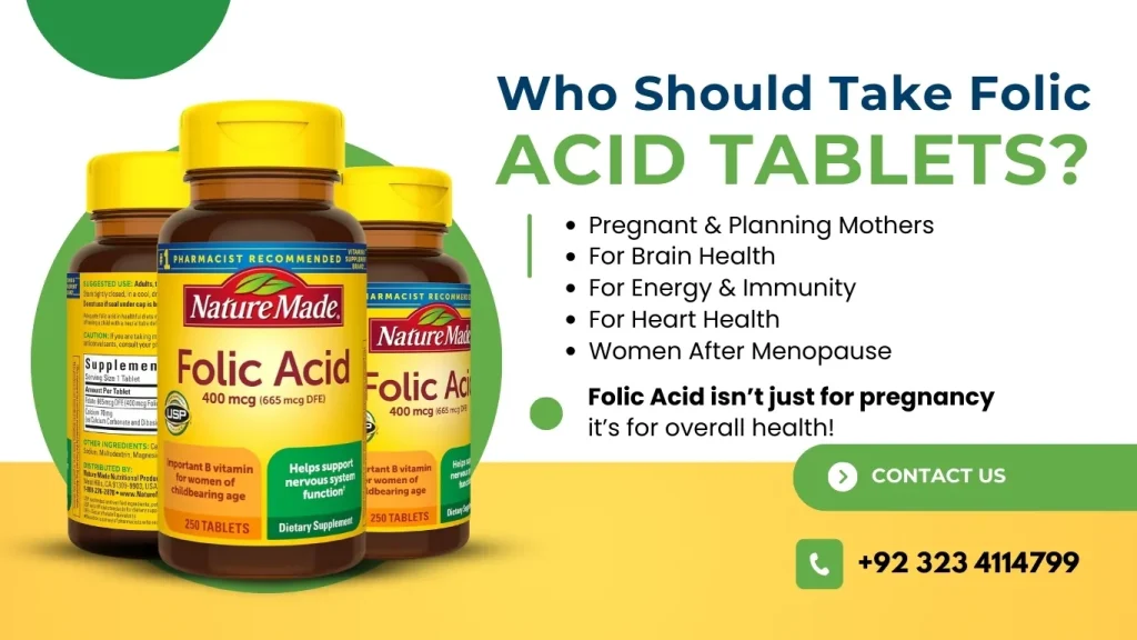 Who Should Take Folic Acid Tablets?