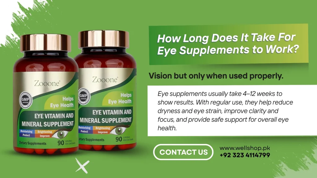 FIND OUT How Long Does it Take for Eye Supplements to Work?