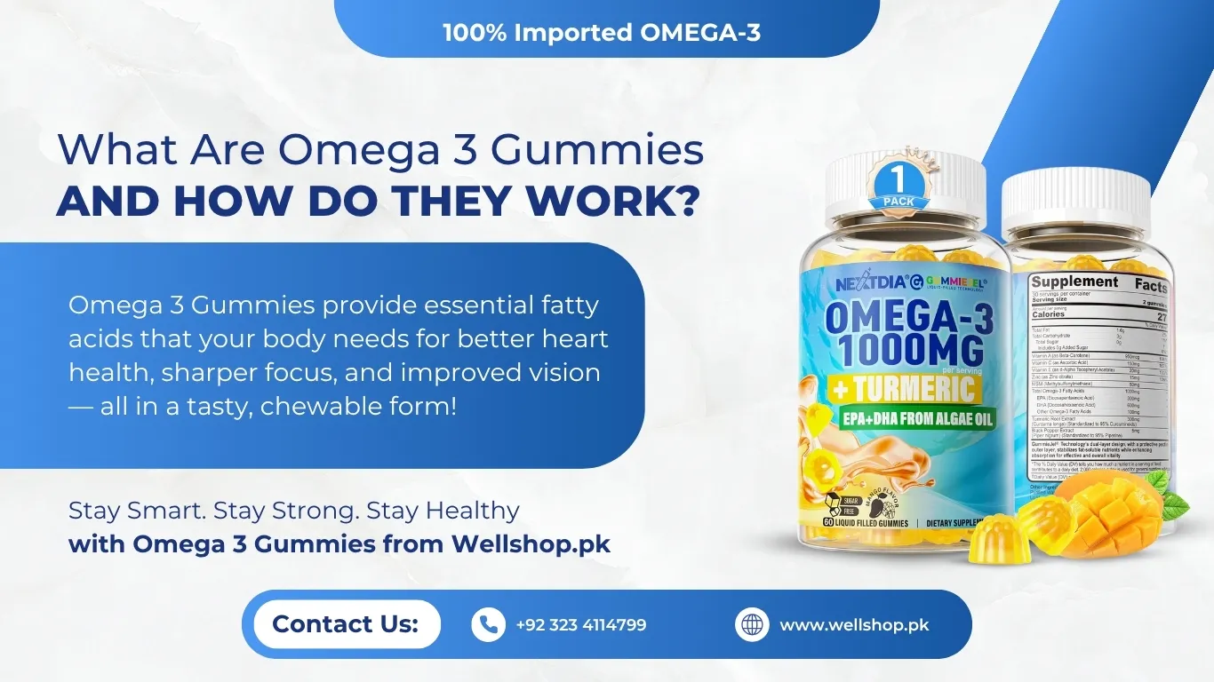 What Are Omega 3 Gummies and How Do They Work?