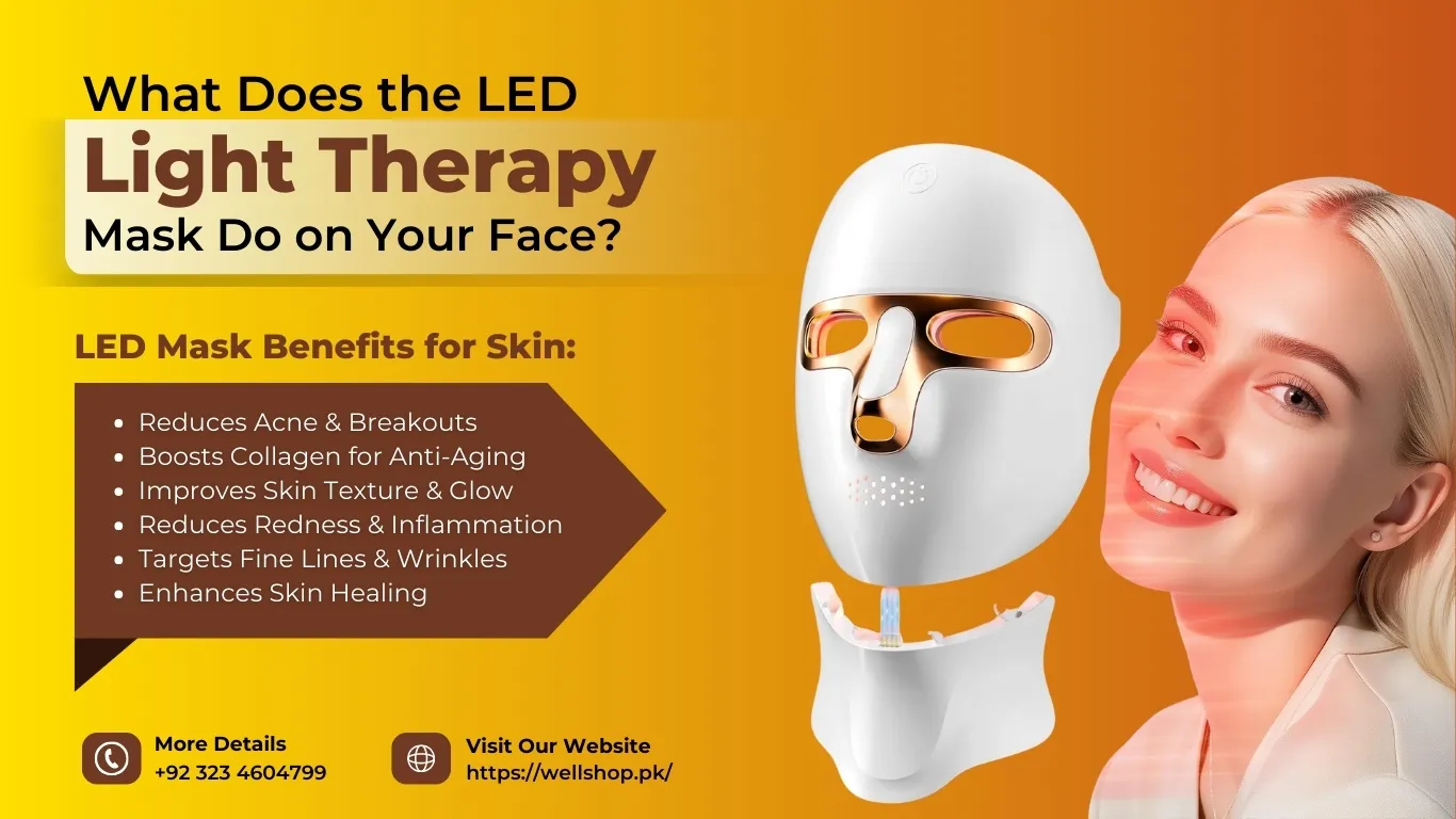 What Does the LED Light Therapy Mask Do on Your Face?