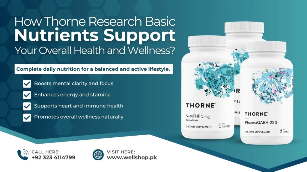 How Do Thorne Research Basic Nutrients Support Overall Health?