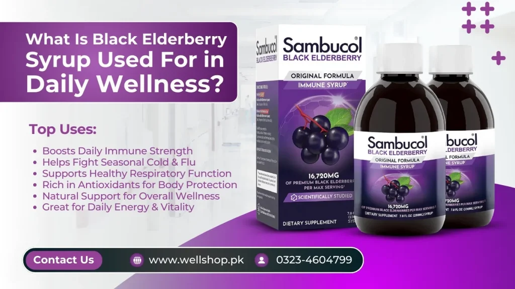What Is Black Elderberry Syrup Used For in Daily Wellness?