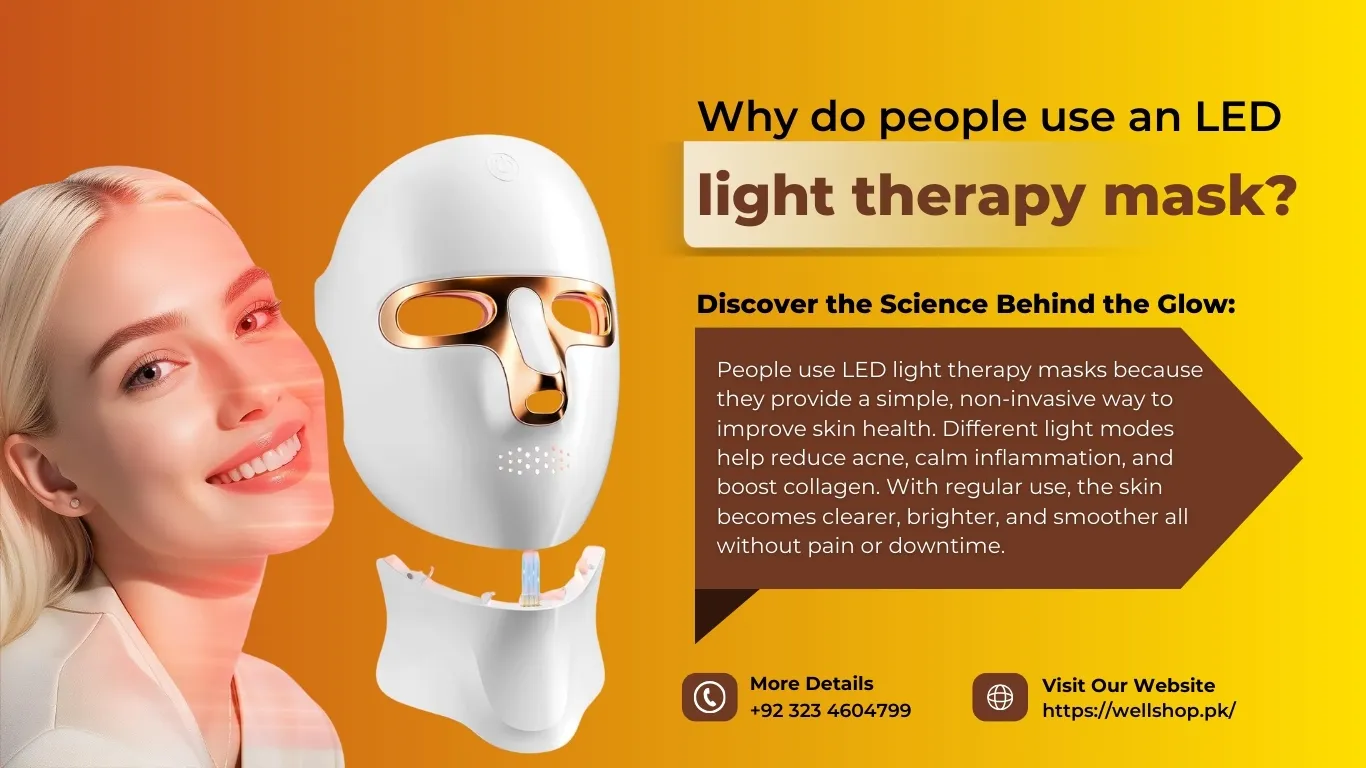 Why Do People Use An LED Light Therapy Mask