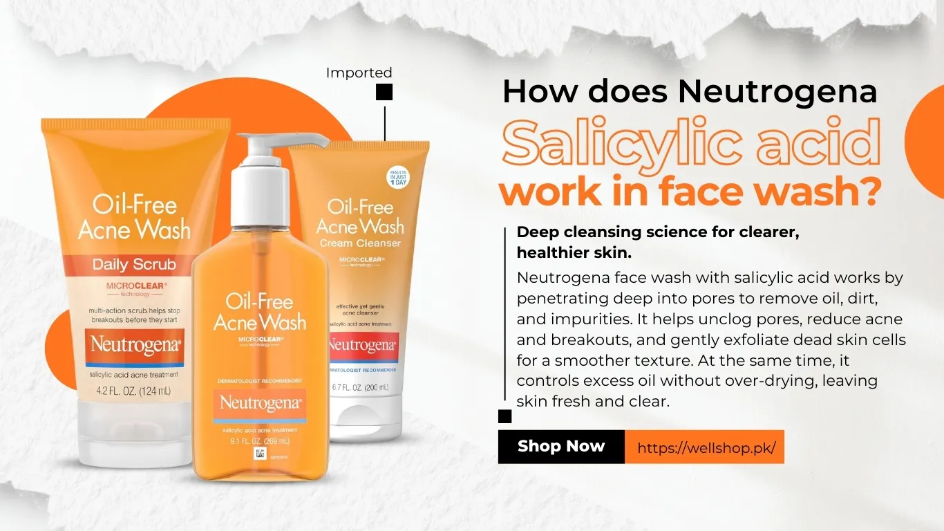 How Does Neutrogena Salicylic Acid Work in Face Wash?