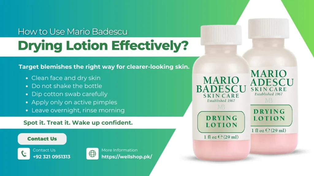 How to Use Mario Badescu Drying Lotion Effectively