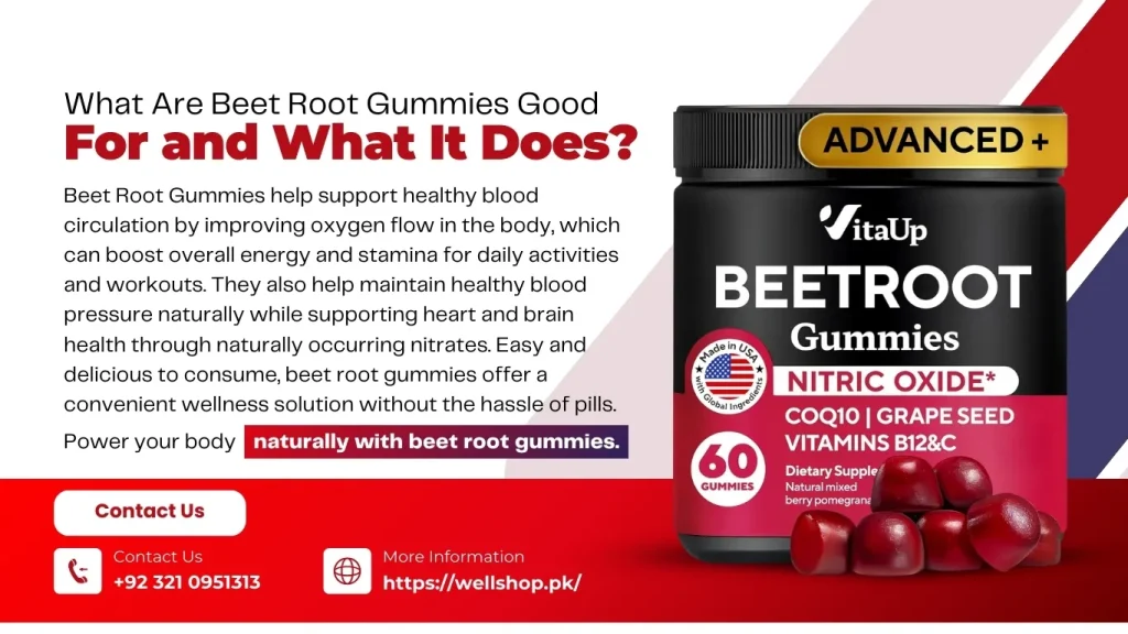 What Are Beet Root Gummies Good For and What It Does?