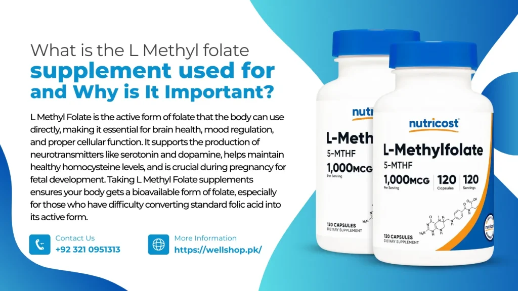 What is the L Methyl Folate Supplement Used For And Why is it Important