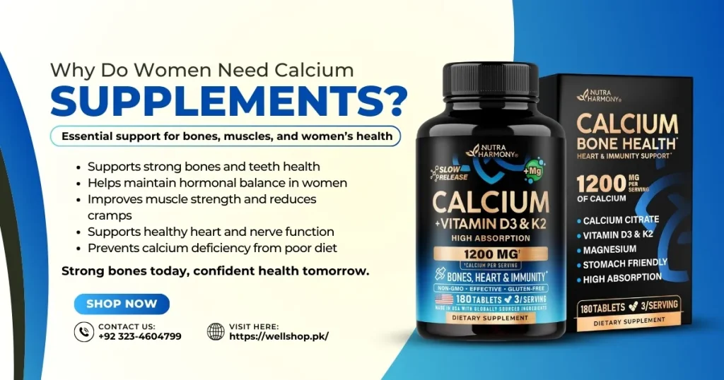 Why Do Women Need Calcium Supplements? Find out