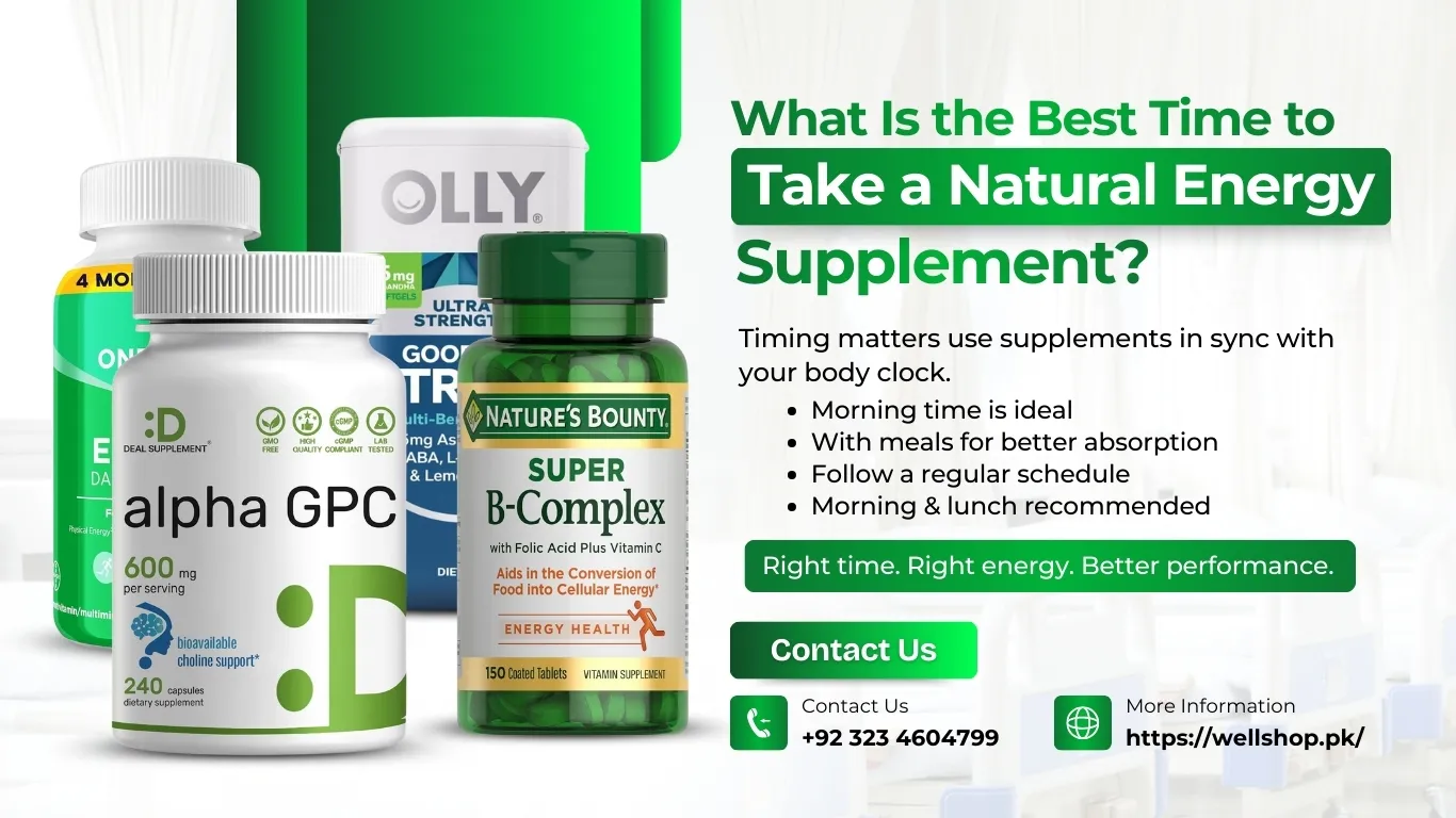 What Is the Best Time to Take a Natural Energy Supplement?