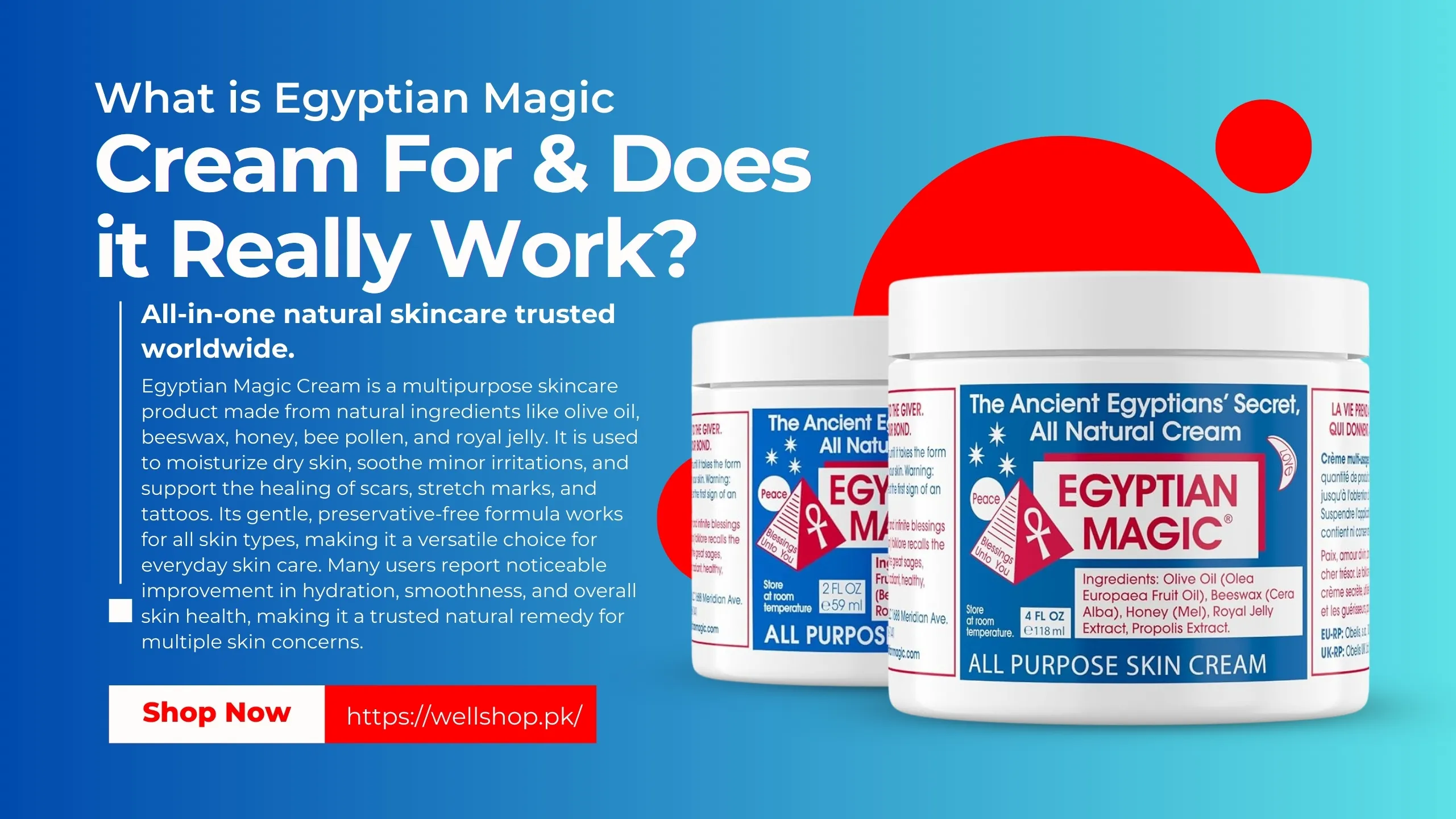 What is Egyptian Magic Cream For & Does it Really Work?