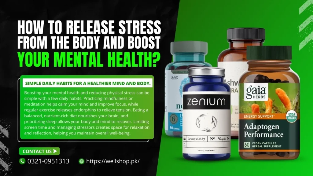 How To Release Stress From The Body and Boost Your Mental Health?