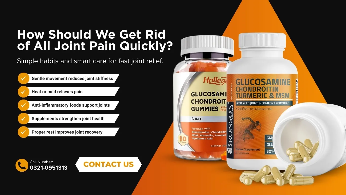 How Should We Get Rid of All Joint Pain Quickly