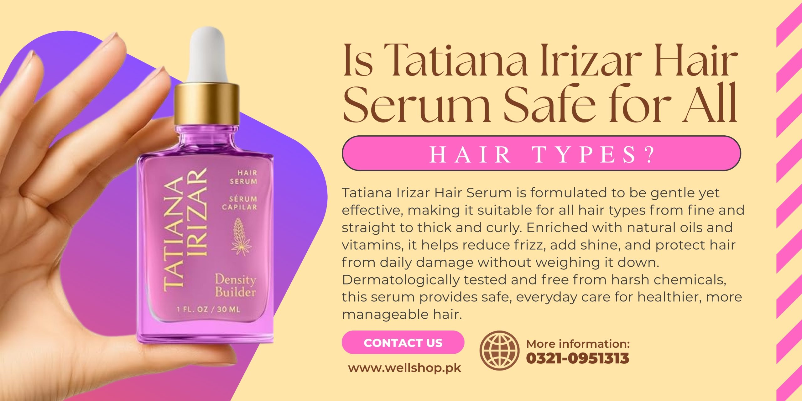 Is Tatiana Irizar Hair Serum Safe for All Hair Types?