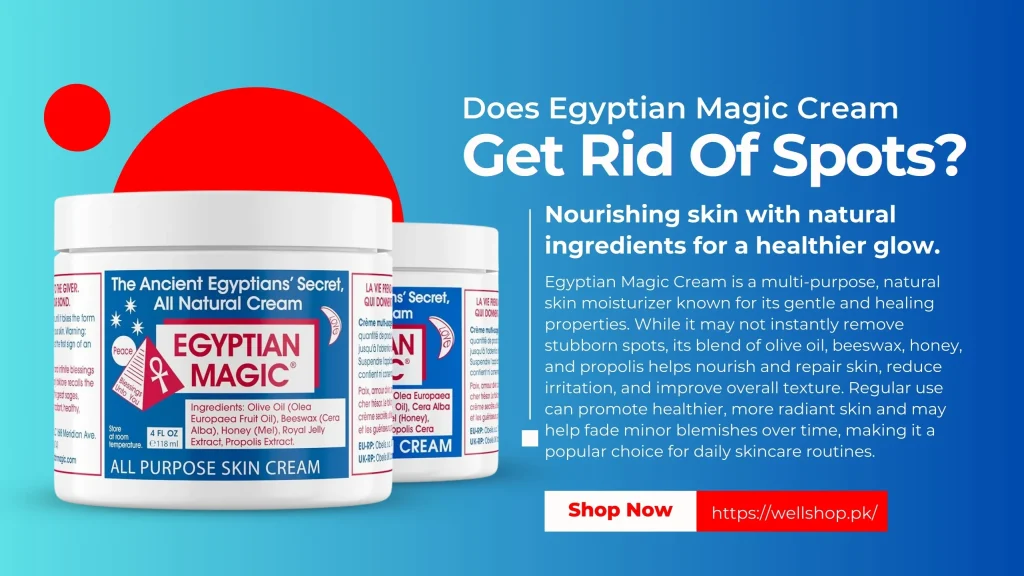 Does Egyptian Magic Cream Get Rid of Spots?