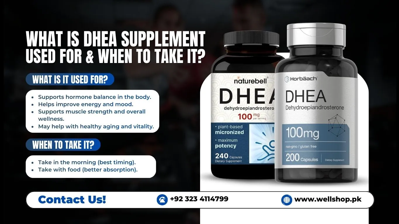 What Is DHEA Supplement Used For And When to Take It?