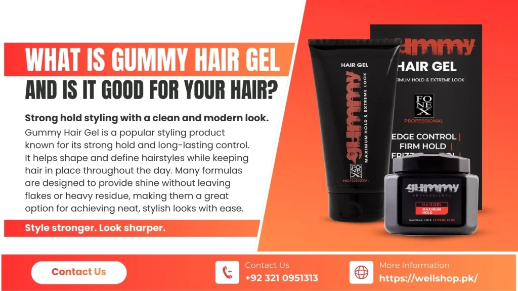What is Gummy Hair Gel and Is It Good for Your Hair?