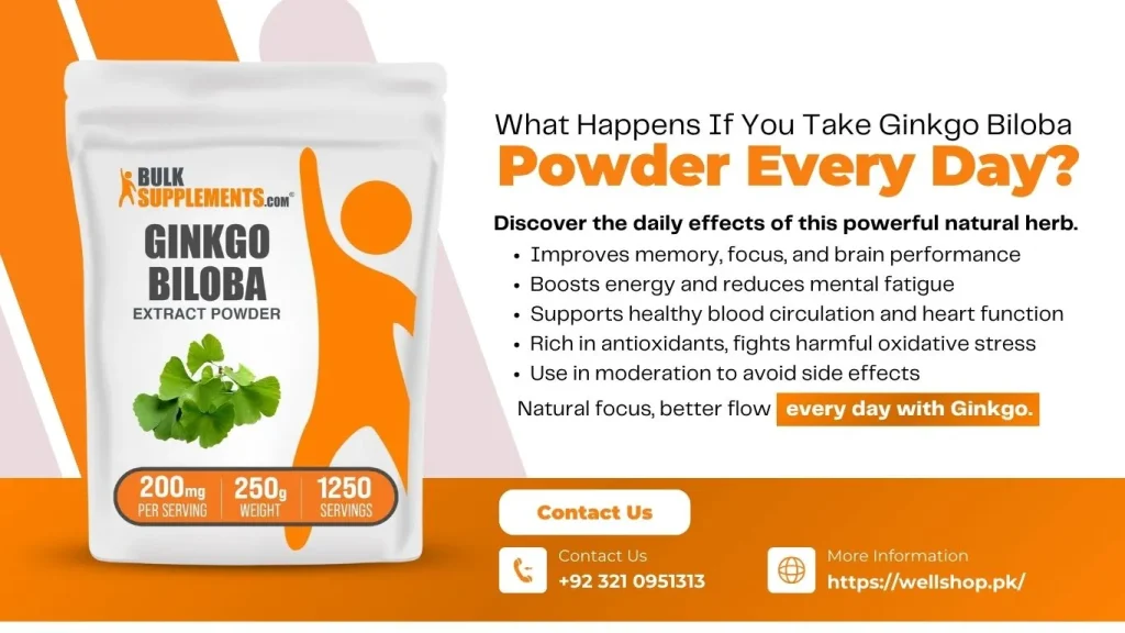What Happens If You Take Ginkgo Biloba Powder Every Day?