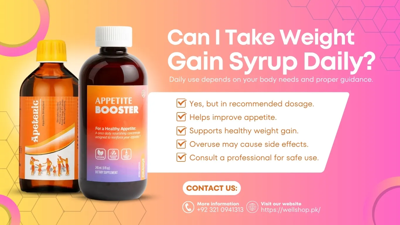 Can I Take Weight Gain Syrup Daily?
