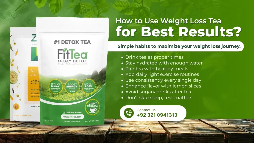 How to Use Weight Loss Tea For Best Results?