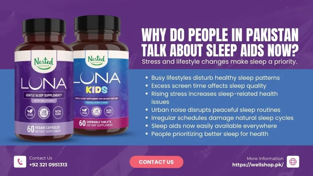 Why Do People in Pakistan Talk About Sleep Aids Now?