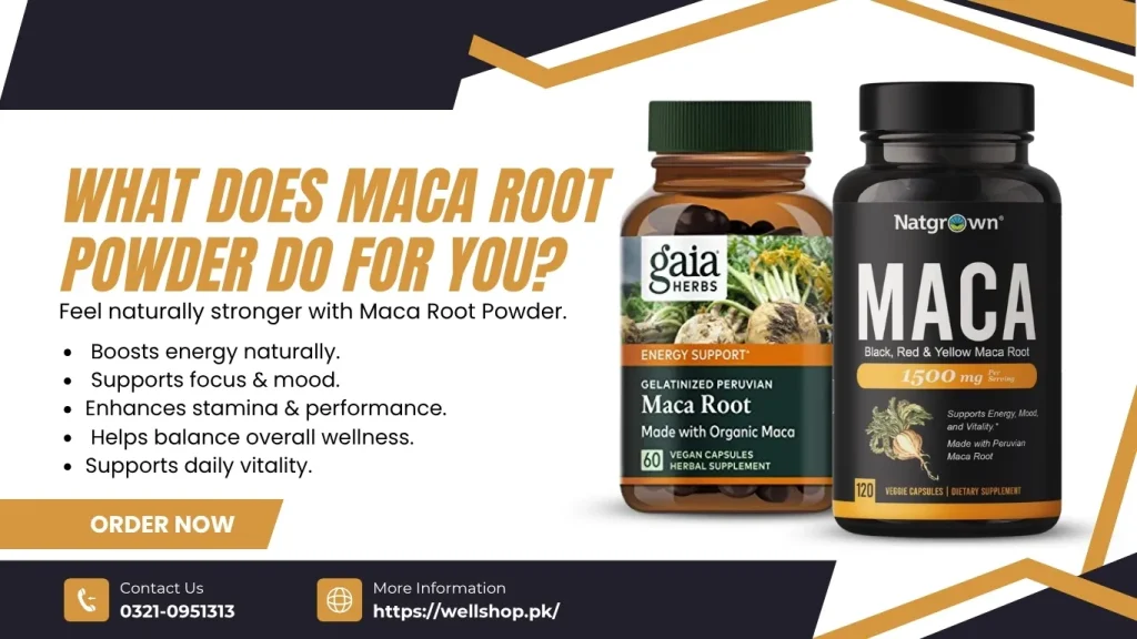 What Does Maca Root Powder Do For You