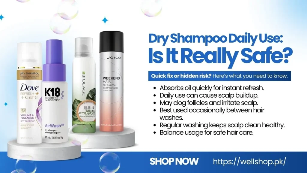Dry Shampoo Daily Use: Is It Really Safe?