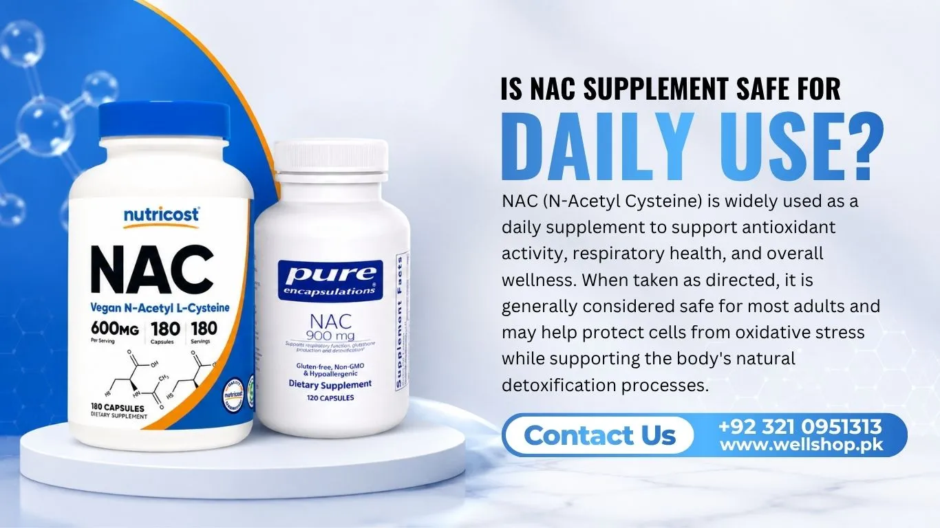 Is NAC Supplement Safe For Daily Use?